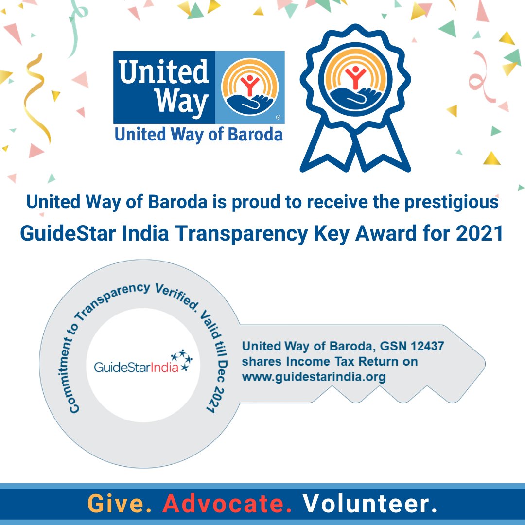 United Way of Baroda tweet media