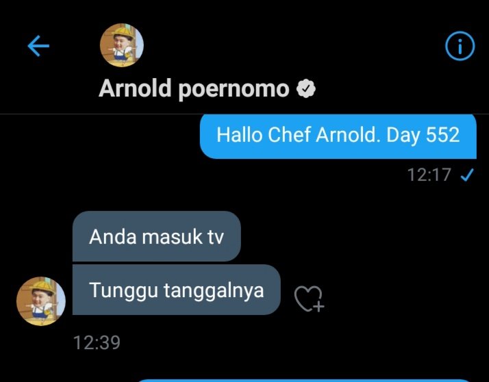 tikachhuw's tweet photo. From this.                      To this 🔥

Aku debut di tv, di acaranya cep 😭🔥🔥
@ArnoldPoernomo https://t.co/iE3Bl2ZJKs