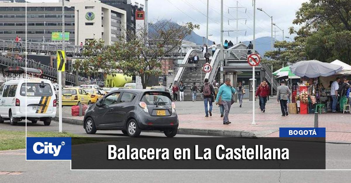 Citytv's tweet photo. ⚠️ ¡Atención! Reportan atraco y balacera en barrio La Castellana de Bogotá. Conozca todos los detalles acá ➡️  https://t.co/vm0epofPXY https://t.co/6Lw0BferhN