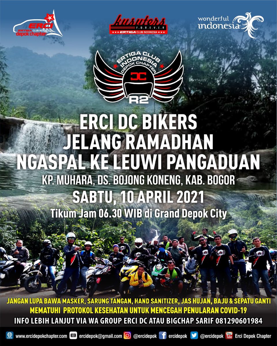 ercidepok's tweet photo. Salam,
ERCI DC - Roda 2
#ertiga
#ertigaclub
#erci
#ertigaclubindonesia
#ercidepok
#ercidepokchapter
#ercidcr2
#rmksuzuki
#wonderfulindonesia
#diindonesiaaja
Website : https://t.co/55UAb2qpdQ https://t.co/yVLV66jmQb