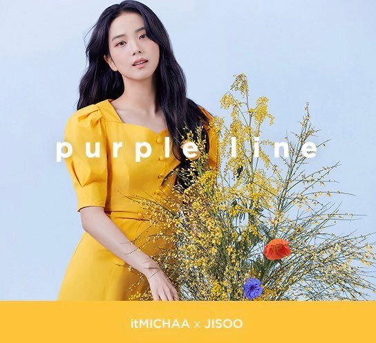soyaaa_r's tweet photo. FLAWLESS !!! 😍💜💛

ITxJISOO PURPLE LINE
@BLACKPINK @it_michaa #JISOO https://t.co/U9hcKczFld