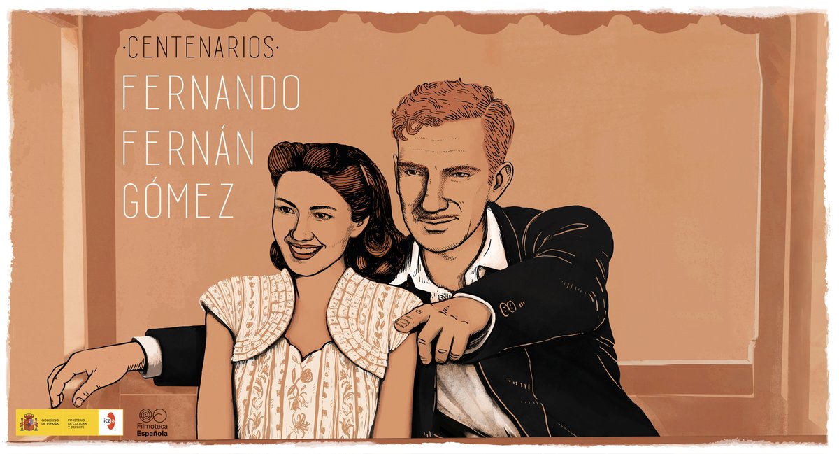 CineCon_N's tweet photo. 13 de abril: primer acto para conmemorar el centenario de Fernando Fernán Gómez en @Filmoteca_es.

Ramón Barea leerá un discurso de Fernán Gómez y se proyectará 'La última cinta', adaptación de Samuel Beckett llevada a televisión por Claudio Guerín e interpretada por Fernán Gómez https://t.co/F3Tw7Da3ww
