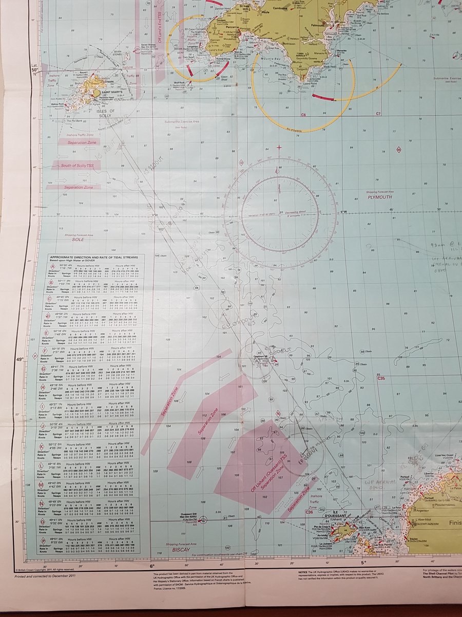 seaschool_'s tweet photo. Good to see my crew using of Area of Uncertainty well - with each hourly Estimated Position plot. https://t.co/6qqFUhWtcd