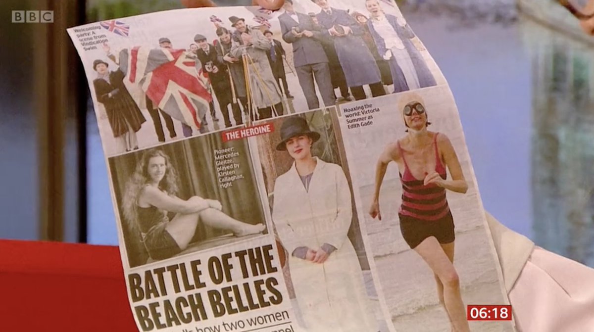 RelsahFilms's tweet image. So amazing to have Vindication Swim featured on @BBCBreakfast yesterday. @louiseminchin  seemed very excited about the film and the story behind it. If you'd like to watch the feature back you can find it on iPlayer here (head to 6.18am) bbc.co.uk/iplayer/episod… @mrdanwalker