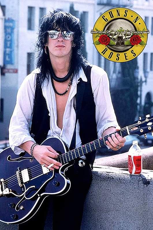 Happy birthday IZZY STRADLIN!
(April 8, 1962) 