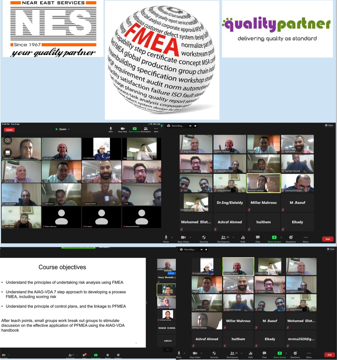 NearEastService's tweet image. 𝐓𝐡𝐚𝐧𝐤𝐬 𝐌𝐫 𝐏𝐚𝐮𝐥 𝐇𝐚𝐫𝐝𝐢𝐦𝐚𝐧 𝐟𝐨𝐫 𝐲𝐨𝐮𝐫 𝐠𝐫𝐞𝐚𝐭 𝐞𝐟𝐟𝐨𝐫𝐭 𝐚𝐧𝐝 𝐬𝐮𝐜𝐜𝐞𝐬𝐬𝐟𝐮𝐥 𝐀𝐈𝐀𝐆 𝐕𝐃𝐀 𝐏𝐅𝐌𝐄𝐀 𝐭𝐫𝐚𝐢𝐧𝐢𝐧𝐠 𝐜𝐨𝐮𝐫𝐬𝐞, 𝐓𝐡𝐚𝐧𝐤𝐬 𝐨𝐮𝐫 𝐀𝐮𝐭𝐨𝐦𝐨𝐭𝐢𝐯𝐞 𝐩𝐚𝐫𝐭𝐧𝐞𝐫𝐬 
#NES #QualityPartner #CISQ #Rina  #onlinetrainings