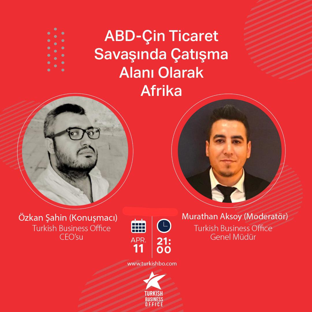 "ABD-Çin Ticaret Savaşında Çatışma Alanı Olarak Afrika" isimli Clubhouse etkinliğimize aşağıdaki linkten ulaşabilirsiniz 👇
ios.joinclubhouse.com/event/xB0OGzVZ
