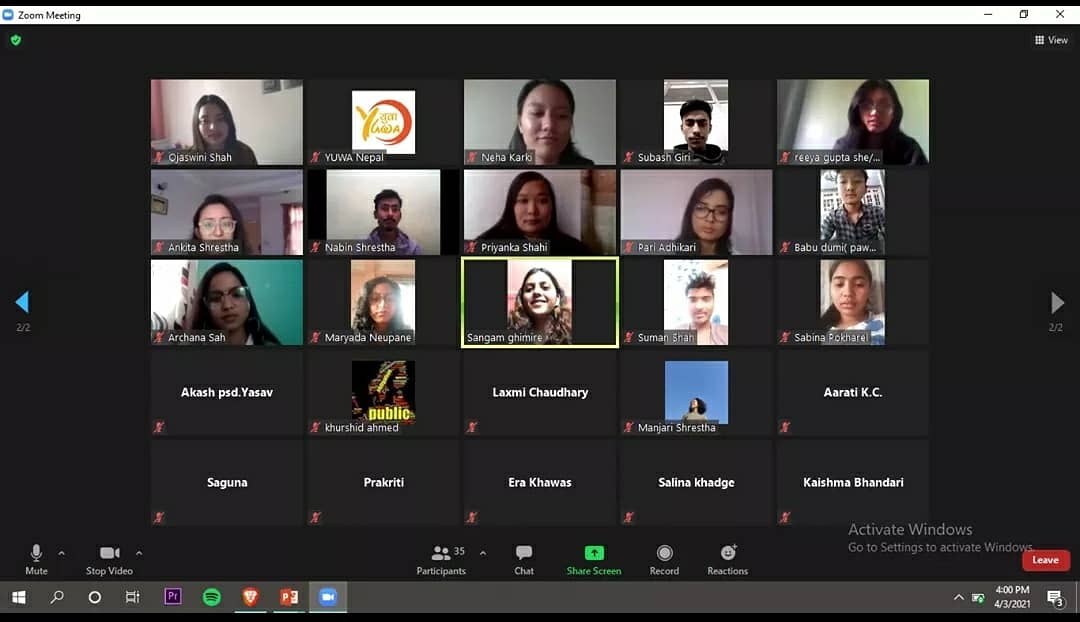 YUWAtweets's tweet photo. YUWA conducted our FaceMeet on 3rd &amp; 4th April 2021! Its a part of our #memberapplication process where applicants can learn about YUWA. 
Due to the pandemic, we had our Face Meet virtually for the 1st time. It turned out great as people from all over the country got to attend! https://t.co/pjYehNbtgA