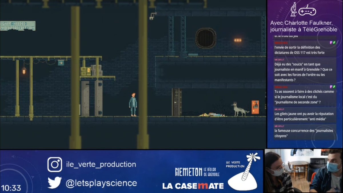 Différence médias nationaux / médias locaux
La "concurrence des journalistes amateurs"
Ce matin à la cool, on parle médias autour de Ministry of Broadcast avec <a href="/Faulkner_Cha/">Charlotte Faulkner</a> de <a href="/teleGrenoble/">télégrenoble</a> 
☕📰📺📻

twitch.tv/letsplayscience