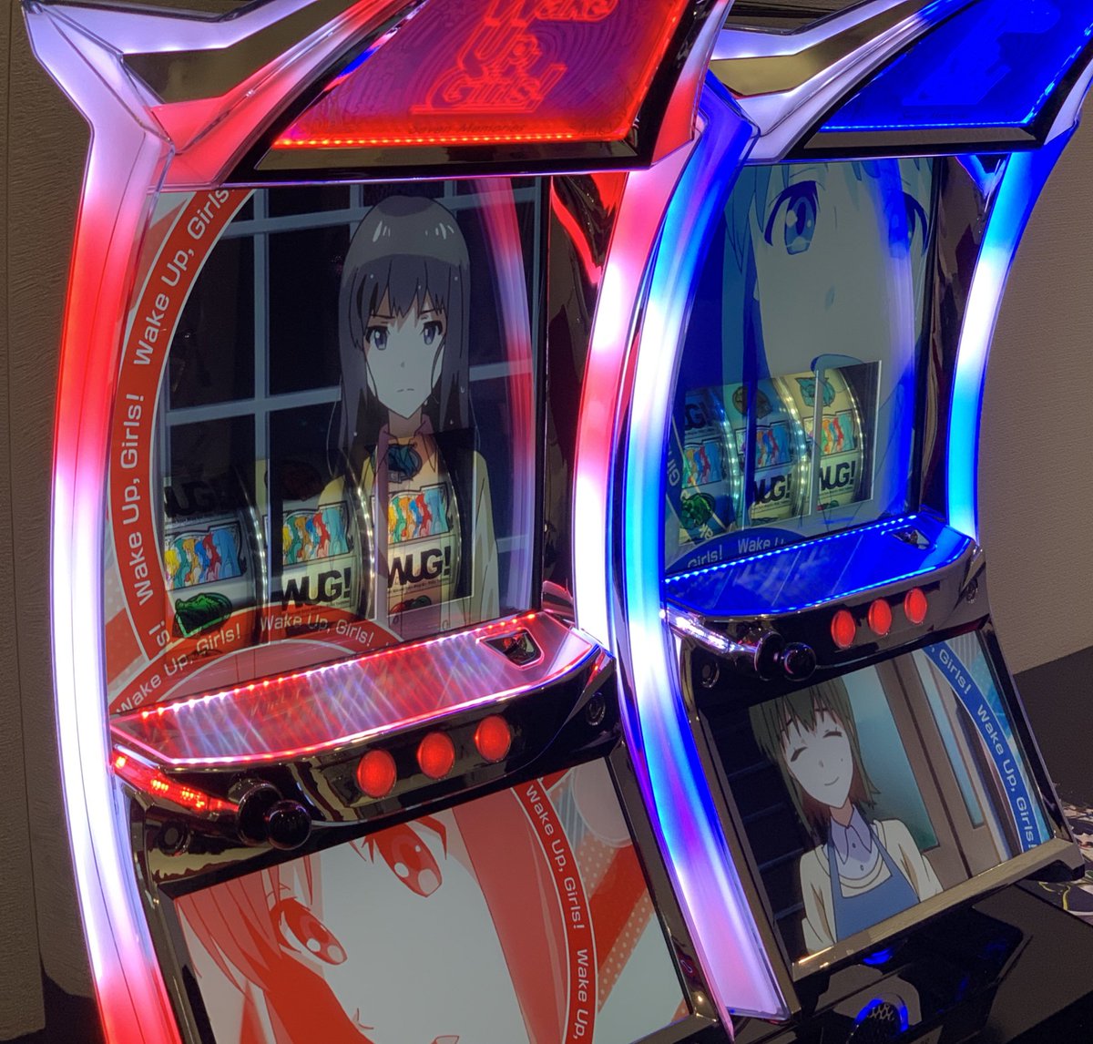 セール特別価格 パチスロ実機 Wake Up, Girls! NC コイン不要機付き