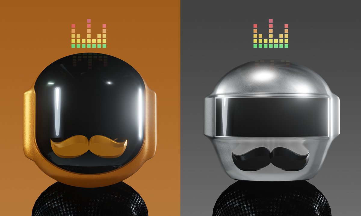 RaminNasibov's tweet photo. Finally finished the Legendary Daft Punk drop 🎵 . Only in a single copy.  @rariblecom 
↳ https://t.co/dcRcybvRB8 https://t.co/045JQ3bk4D