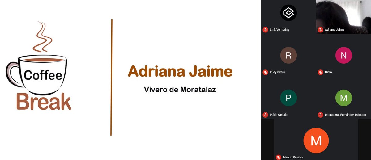 Da comienzo otro #CBreakMAD en formato #online y organizado por el <a href="/viveromoratalaz/">Vivero de Moratalaz</a> con Adriana Jaime, cofundadora-CEO de <a href="/vozeapp/">Voze</a>, empresa dedicada a la interpretación telefónica y presencial y a la traducción jurada y técnica