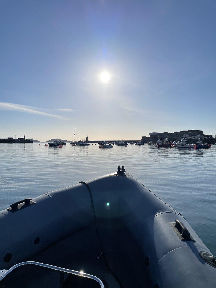 What a day for a Powerboat Course!!  Guernsey is such a beautiful place to own a boat - if you would like to learn to drive a boat, improve your skills or get a qualification before your boat arrives, check our website for dates or give us a call!

sailingtrust.org.gg/courses/powerb…