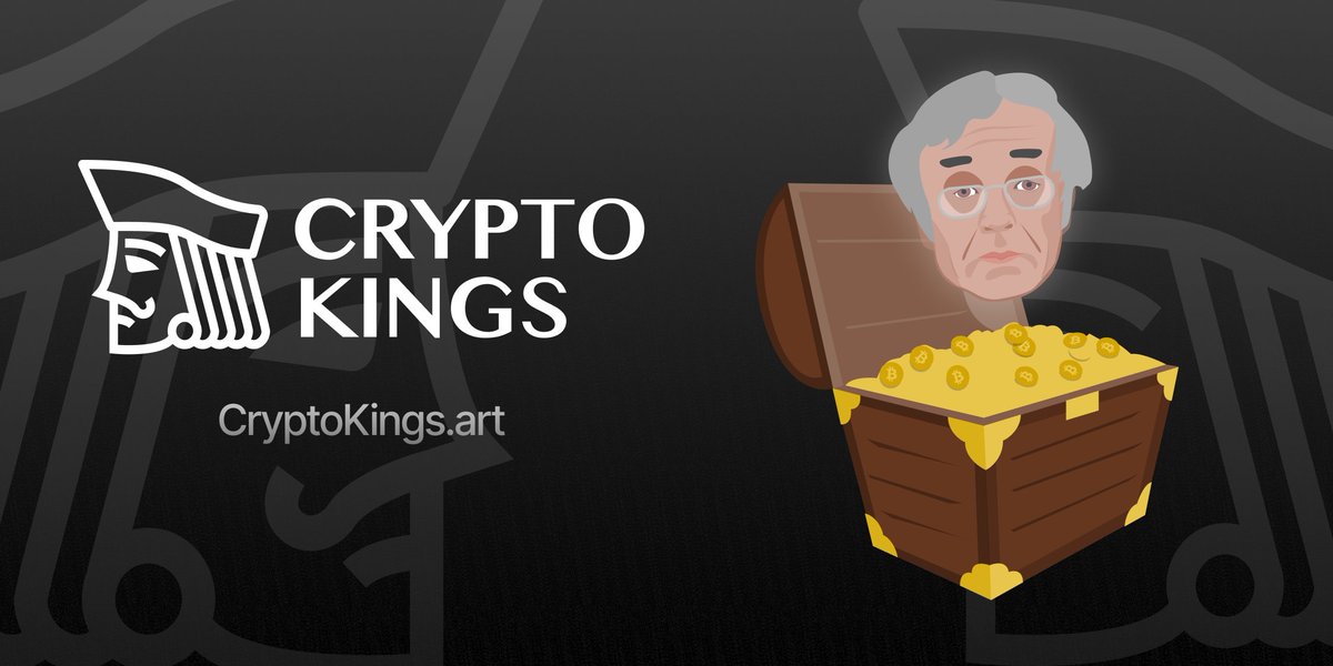 Did you know that pulling a Satoshi #NFT will net you 1% of the total sales? 💰

Grab your #CryptoKing for as little as 0.05 eth!

Buy here👉 CryptoKings.Art 👑

#NFT #NFTs #NFTart #NFTartist #NFTcollectors #NFTcollectibles #CryptoPunk #cryptopunks