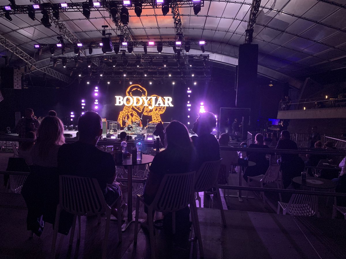 So #pumped Live music is back! #bodyjar #jebs #spiderbait <a href="/calpattie/">Cal</a> <a href="/gazroberts22/">Gary Roberts</a>