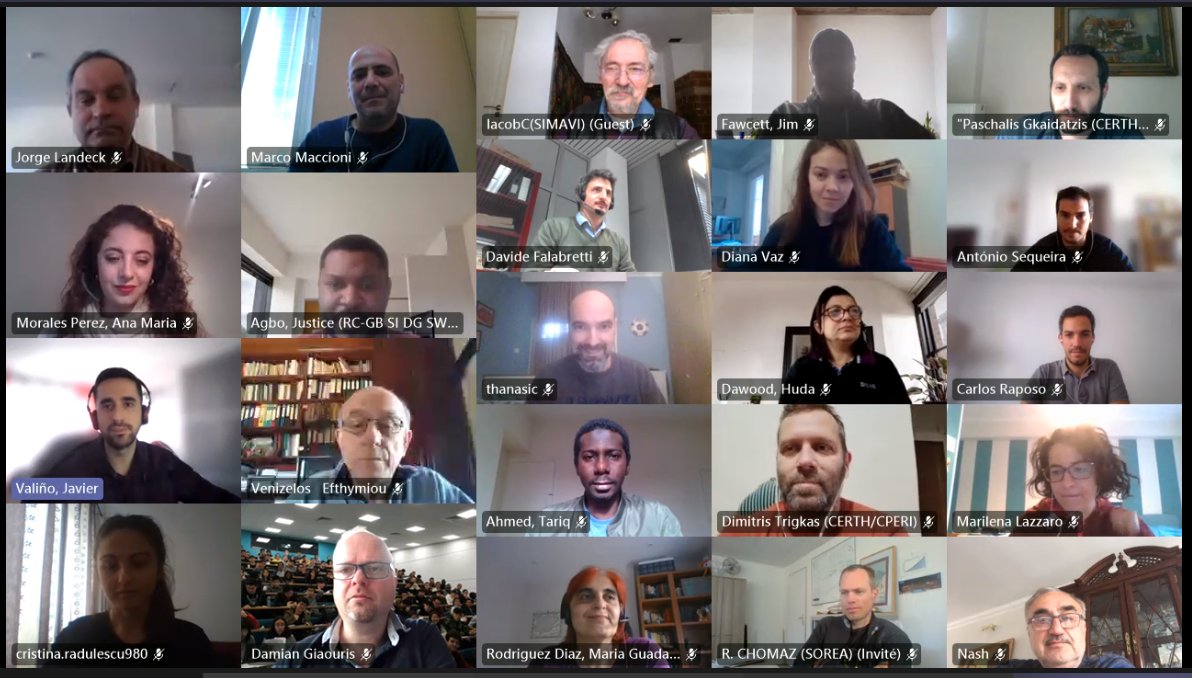 After 2⃣ mornings of effective online meetings, today is the last day of the final #inteGRIDy General Assembly!

Thanks, to the team involved in providing the #energy sector with an innovative framework of ~30 tools integrating advanced technologies! 💡⚙️

integridy.eu