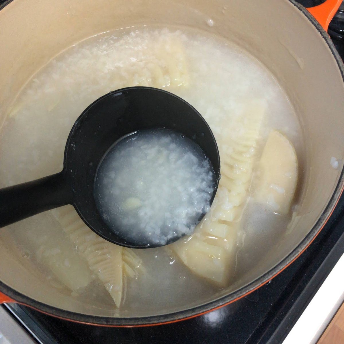 タケノコの煮汁でおかゆを作ったらめっちゃ美味しい に対して それシュウ酸に気をつけないと絶対ヤバい の警鐘 気にしすぎ の意見も Togetter