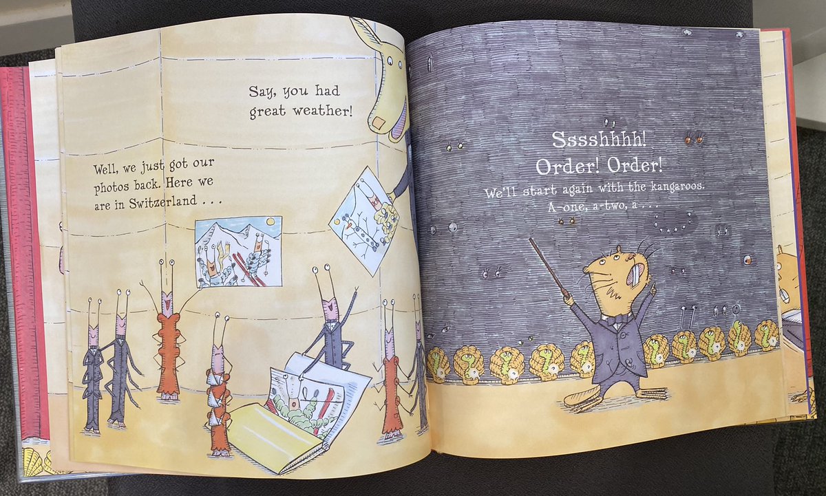 🐵What Animals Really Like🐨 by #FionaRobinson
🐯
Now this is the kind of book I love reading with the younger years. Fun and full of ideas to bring into their lessons. 
🦁
Ask your students, what do you like doing? The answers can be hilarious 😆 #picturebook #pyp