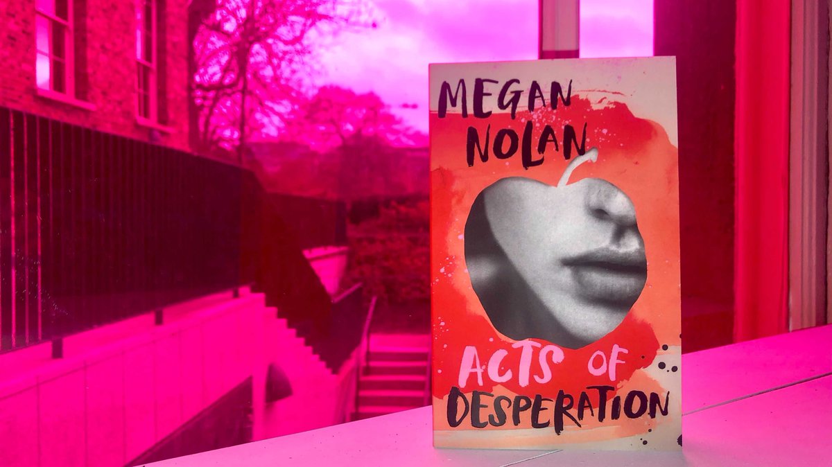 Have you read Acts of Desperation yet? Described by Marian Keyes as 'brilliant writing about female desire', this book is Megan Nolan's debut novel and is available now in the MoLI shop. Nolan will be joining us this evening for the Director's Book Club! moli.ie/visit/shop/act…