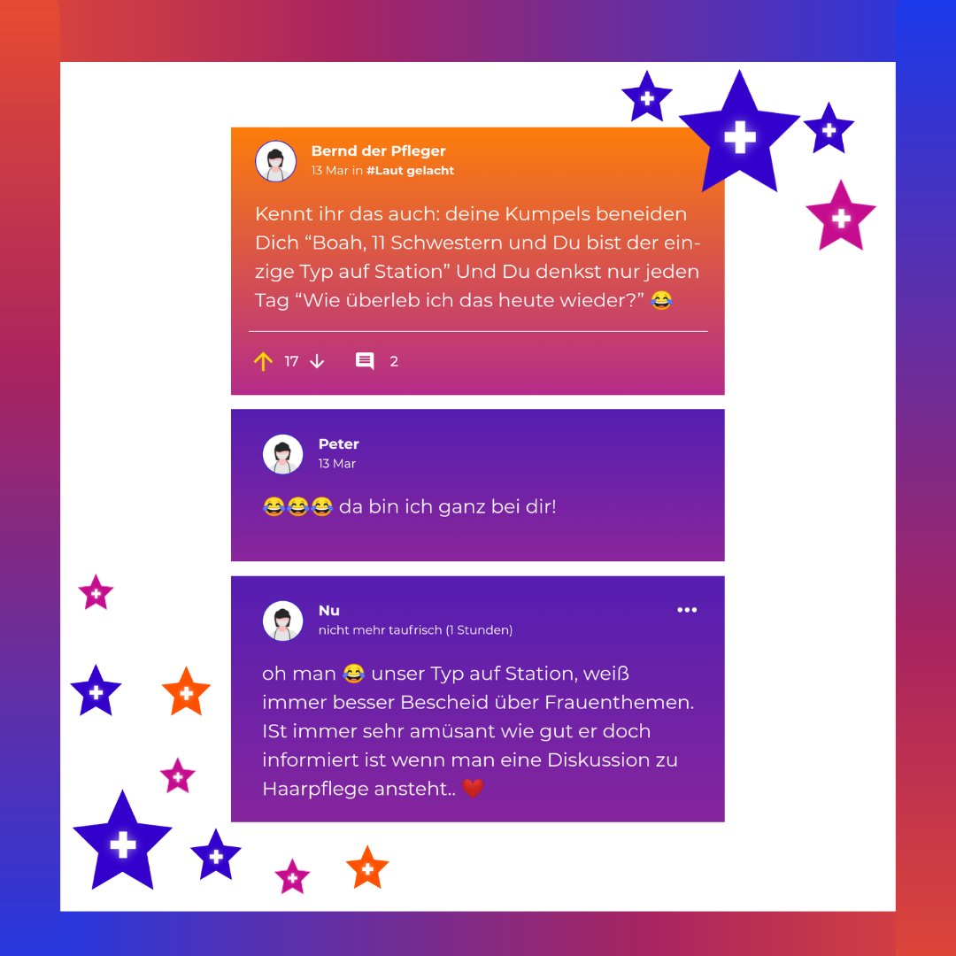 Die neue Pfunk App ist online!! 
Hier ein kleiner Einblick. 🔍⭐
Neugierig? Dann checkt die App gleich mal aus. Ihr könnt sie ganz einfach unter folgendem Link downloaden und loslegen! 
pfunk.pflegesterne.de/pages/
