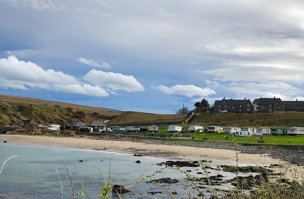 Grass cutting ✔️Keeping our site shipshape in preparation for welcoming visitors back to #Portsoy #aberdeenshire #thisisscotland #scotlandtravel #northeastscotland  #simplyscotland <a href="/visitabdn/">VisitAbdn</a>