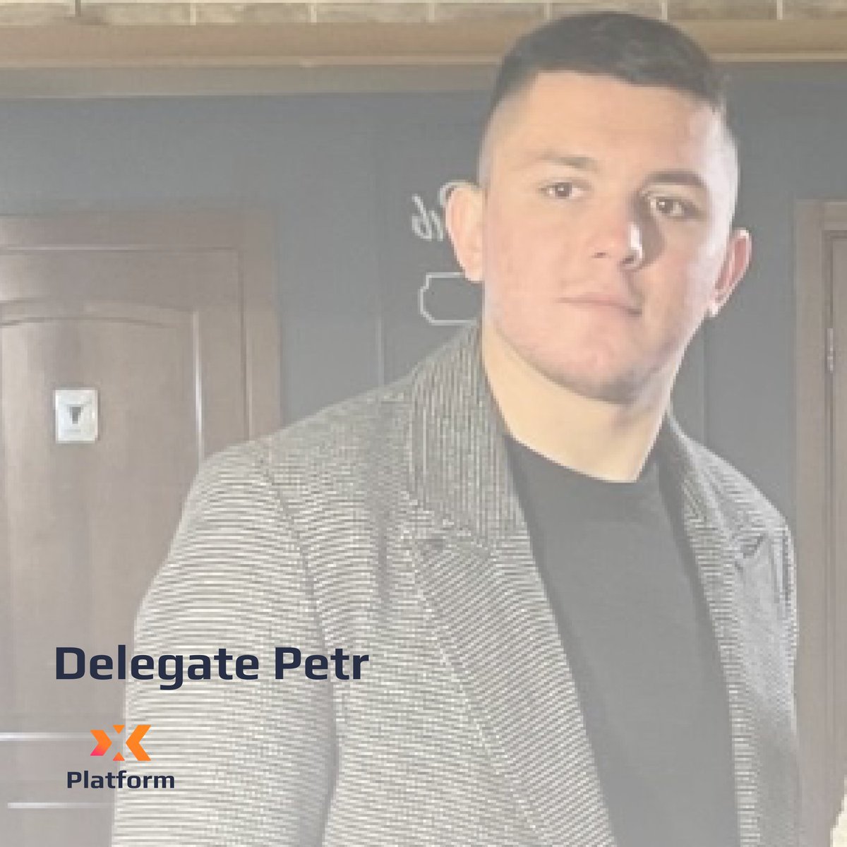 XXPlatform's tweet photo. We continue to introduce you to our team, namely the delegates. Today we are talking about Peter.

"My name is Peter, I am 23 years old. This year I will finish my master's degree. In addition to studying, I have always been interested in sports, I was… https://t.co/ivAVrhILZo https://t.co/ag7ebFK4FJ