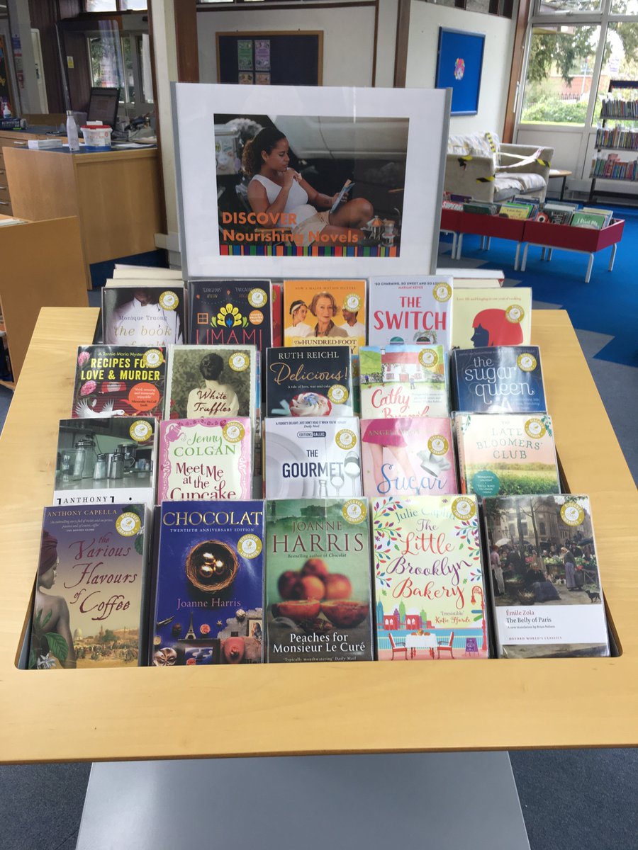 Our True Food and Discover Nourishing book collections are now on display at #Chertseylibrary and are available for reservation from <a href="/SurreyLibraries/">Surrey Libraries UK</a>! To reserve a copy from one of our delicious collections, click here: ow.ly/5TfH50Ejt1j