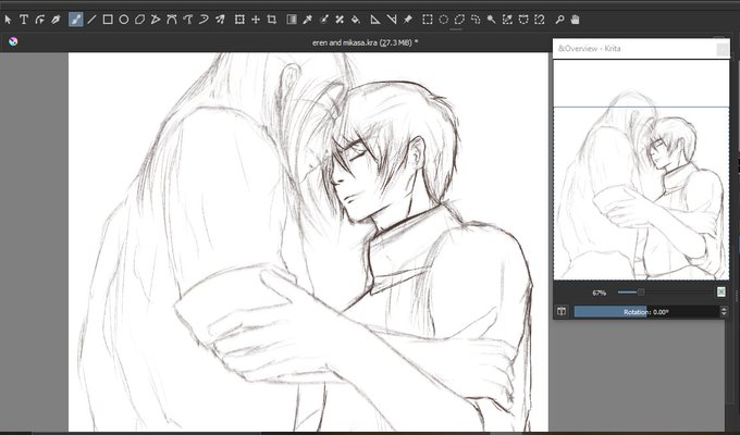 angst Thursday let's go #eren #mikasa 