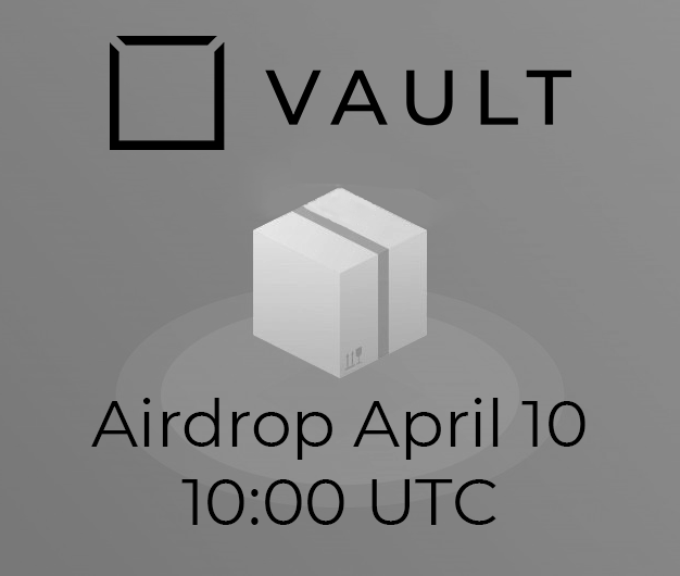 vault_token's tweet photo. 🚀🎁 There is 2 days left before our first community airdrop! The snapshot will be taken at 10:00 UTC. Ensure you've met the only requirement of holding 500 VAULT before then!🎁🚀

#VAULT #Crypto #Airdrop #GiveAway #BSC https://t.co/BlIsQaLQiT