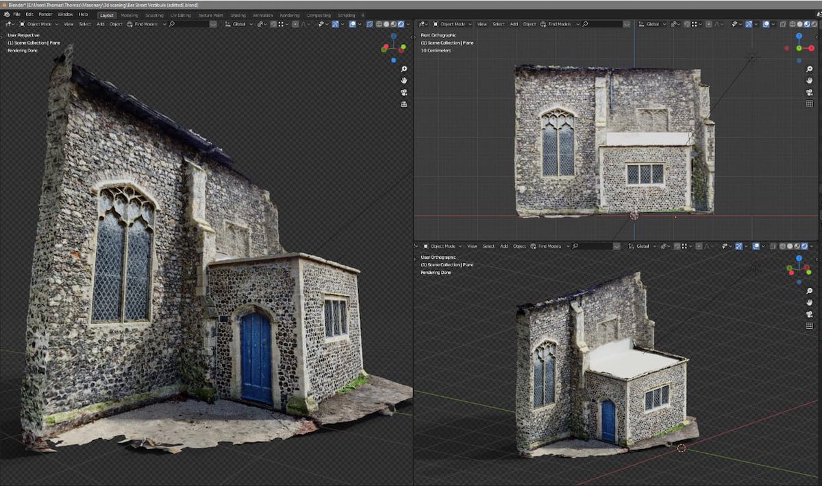 3D scans help us to survey, measure and design more efficiently and effectively.
If you would like to know more or you have a project that you feel could benefit from our blend of traditional building craft and modern approach get in touch
01603 559512
Medievalmasonry@gmail.com