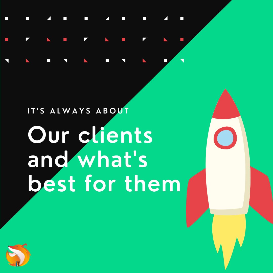 itfoxtech's tweet photo. Our goal is to support #smallbusiness and make them un-scalable.
And, make the already scalable reach new dimensions.
#largebussiness #smallbusinesssupport #Launch #Websites #ITFox #CONTACT #thursdaymorning #ThursdayThoughts #AlwaysBelieve https://t.co/lbdTw7842y