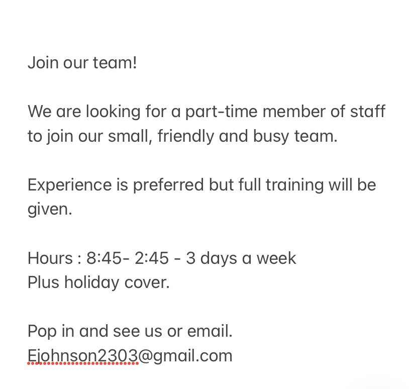 👉🏻 come join our team 👈🏻 #jobsinbath