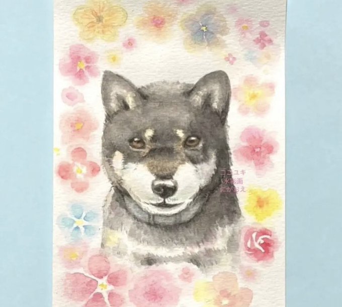 犬の水彩画のtwitterイラスト検索結果 犬の水彩画のtwitterイラスト検索結果