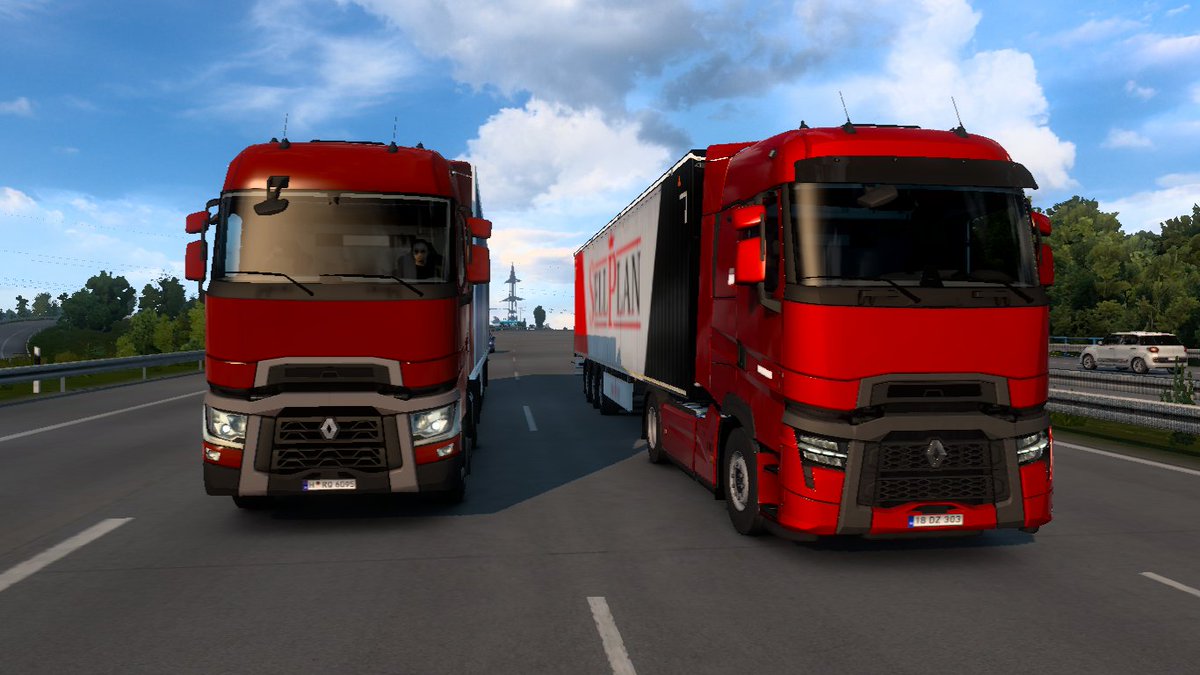 SerdarErgl42's tweet photo. This Range T is awesome! I loved it.

Special Thanks to @SCSsoftware and @RenaultTrucksCo for introduce this truck in game and release is as a free update to us. I ❤️ you all🙂🙃👍

#EuroTruckSimulator2 #ETS2 #RenaultTrucksEvolution #RangeT https://t.co/5ASbAt4QTZ