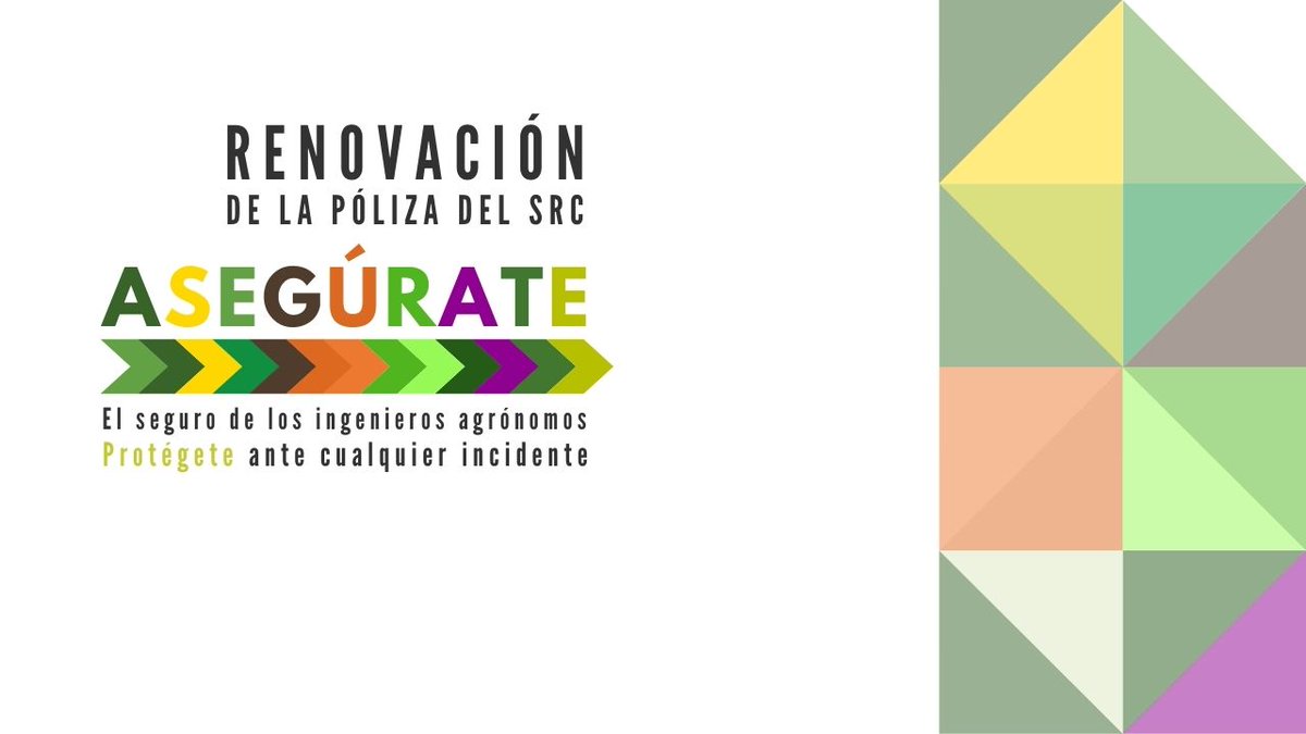 coiarm's tweet photo. Renovamos nuestro #SRC con las mismas condiciones, gracias al buen hacer de los #IngenierosAgrónomos
#MAPFRE_ES #HowdenIberia
#TuColegioTeAsegura
#AsegúrateConTuColegio
Info 👉https://t.co/kJvhpRLThn https://t.co/HbHF5KPNrS
