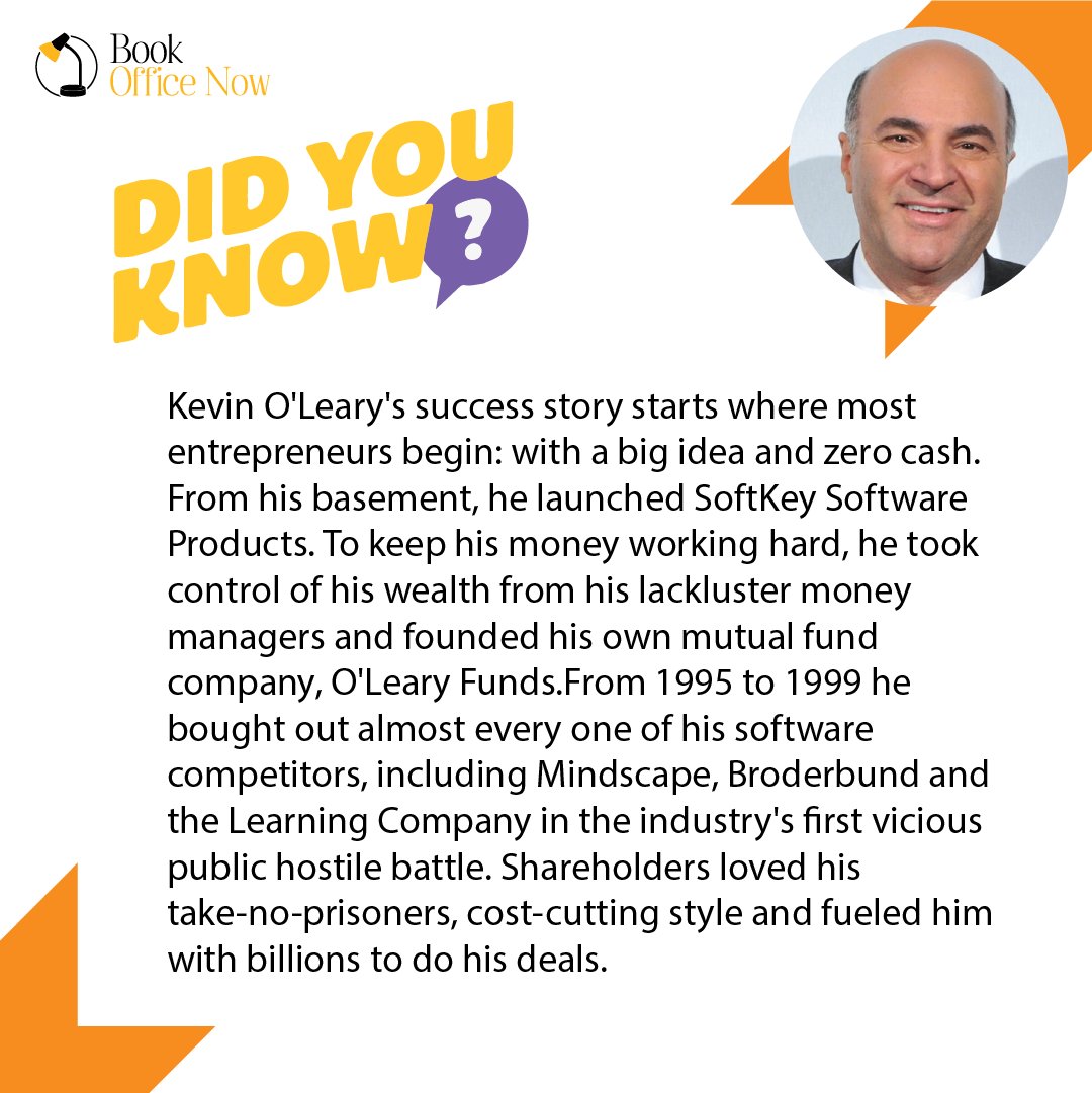 BookOfficeNow's tweet photo. Mr Wonderful's success story starts where most entrepreneurs begin: with a big idea and zero cash. From his basement, he launched SoftKey Software Products.
#startupstory #startupquotes #entrepreneurs #Startup #workspace #KnowTheFounder #coworkdelhi #CoworkingSpace #bookofficenow https://t.co/DrWAhu4BRq