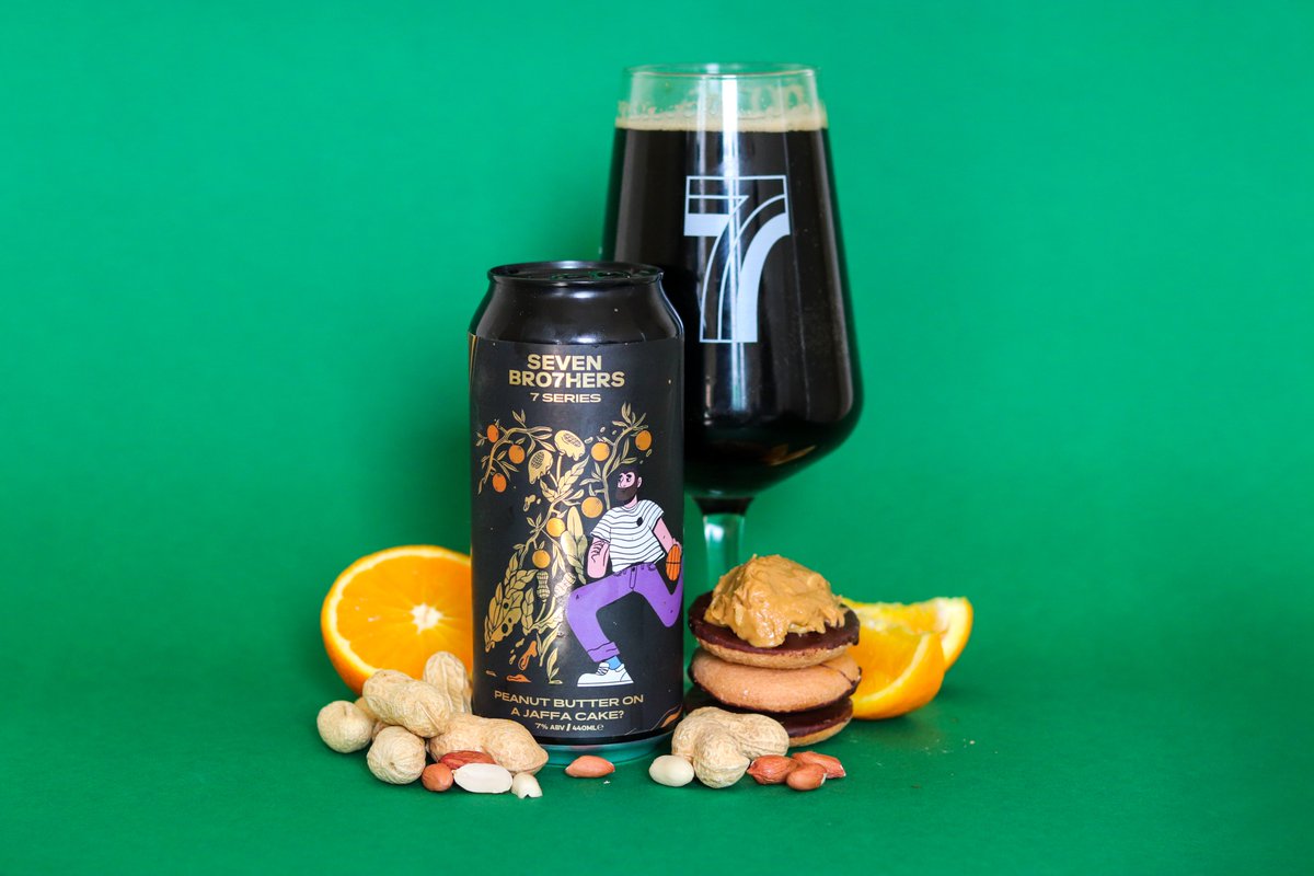 🥜 GIVEAWAY! 🍊

In celebration of the launch of our first beer in the #7Series we are giving away:

• 6x cans of Peanut Butter on a Jaffa Cake? 
• A pack of Jaffa Cakes
• A jar of peanut butter
• A branded glass

To enter: give us a follow, retweet &amp; tag a mate!

Good luck!