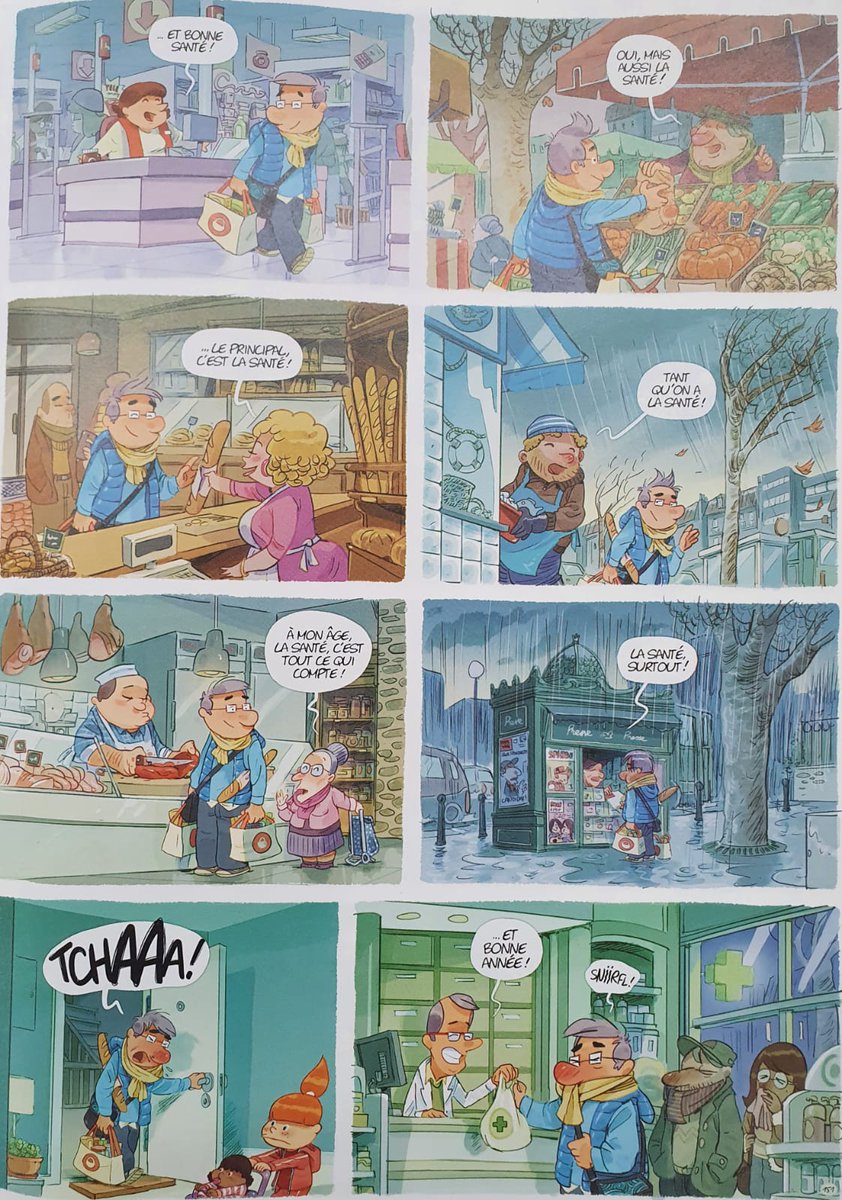 Humour pharmaceutique😅 (ilustración correspondiente al cómic "Dad" de Nob, publicado por <a href="/EditionsDupuis/">Éditions Dupuis</a> )