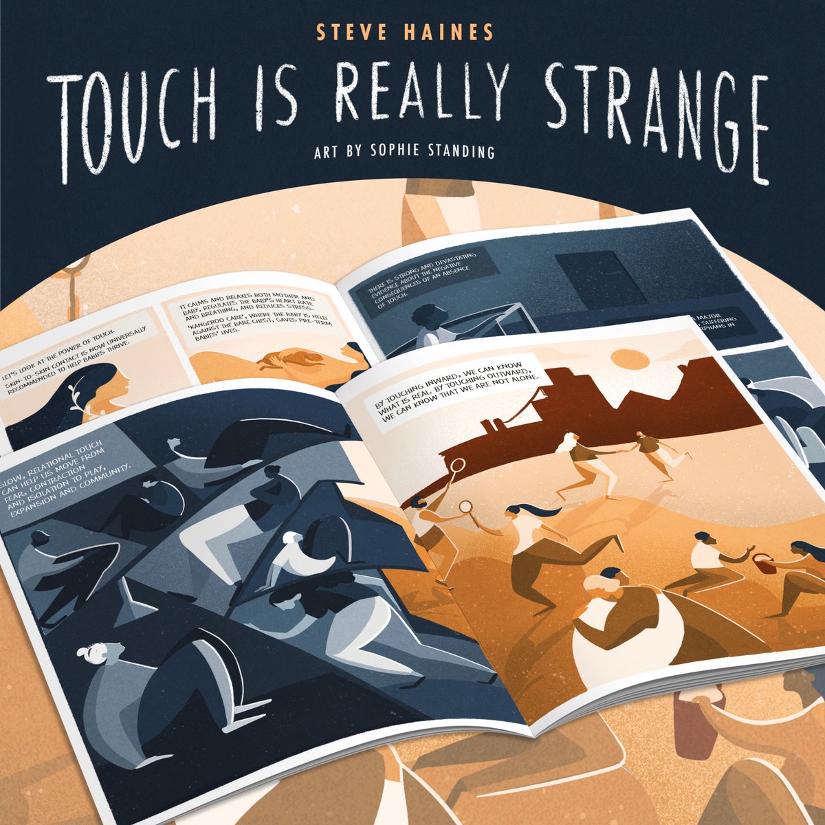 Less than two weeks until Touch is Really Strange by Steve Haines and Sophie Standing is published!

Read a review from <a href="/pipedreamcomics/">Pipedream Comics</a> here: pipedreamcomics.co.uk/review-touch-i…

#GraphicMedicine #ReallyStrange #Touch #Bodywork <a href="/stevehaines66/">Steve Haines</a> <a href="/sophiestand/">Sophie Standing</a>