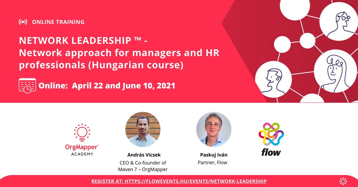 📢 Don’t forget to BOOK YOUR SEAT!

Our NETWORK LEADERSHIP training is in two weeks, and there are still places left for the first session!

Explore more here:
👉 bit.ly/3r83sdp

#training #organizationalnetworkscience #networkscience #leadership