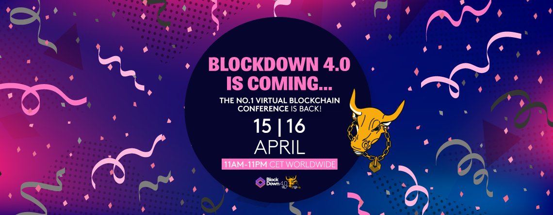BlockDownConf's tweet image. Happy Thursday BlockDown Fam!
Watch BlockDown 4.0 LIVE by getting your tickets below!
#BlockDown2021 #BlockDownNotLockDown #blockchain #conference
bit.ly/2MkdZms