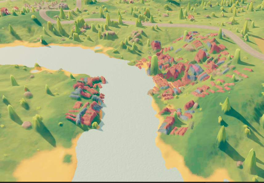 wilnyl's tweet photo. Instead of generating or creating time-consuming LODs we just capture the scene from above with a camera into a texture with depth as alpha. That is then used to displace instanced meshes on the GPU.
By: @BestZorro https://t.co/vlZRxNm8hi
