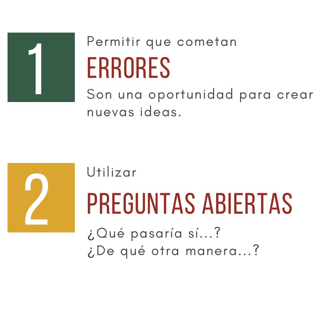 Aula_Futuro's tweet photo. La creatividad es una de las capacidades humanas más valiosas, nos permite expresarnos, soñar y transformar la realidad. Te proponemos 8 sugerencias para promover la creatividad en tu aula ¿cuál de ellas pones en práctica? https://t.co/l0Lza1tGiK