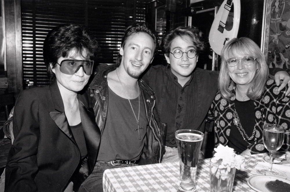 yokoono's tweet image. Happy Birthday @JulianLennon! 
lots of love, yoko