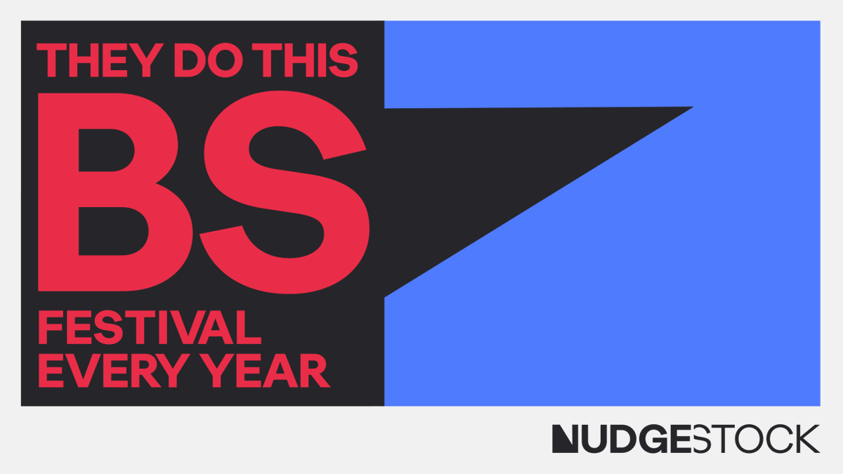 Nudgestock's tweet photo. Nudgestock is back! 🎉 Join us on the 11th June to hear from the best in behavioural science. #Nudgestock2021 https://t.co/GvCEVlStO2