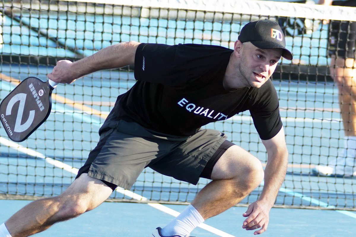 FAD always looks so focused on the court!
#niupipopickleball #niupipo #pickleball