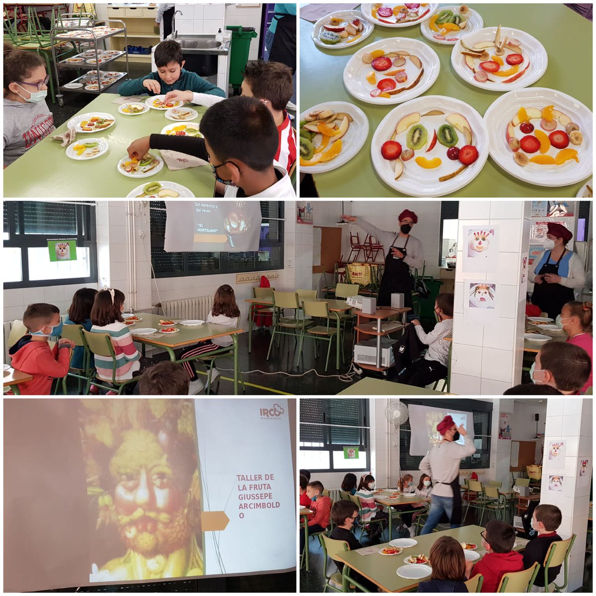 Sant_Isidre's tweet photo. También la empresa IRCO participó en nuestras jornadas con el taller "Nos comemos a Arcimboldo" El centro de FP Folgado realizó con los más mayores un "Scape room" para trabajar los ODS. @ircosl @cffolgado https://t.co/yf67JcuX0b