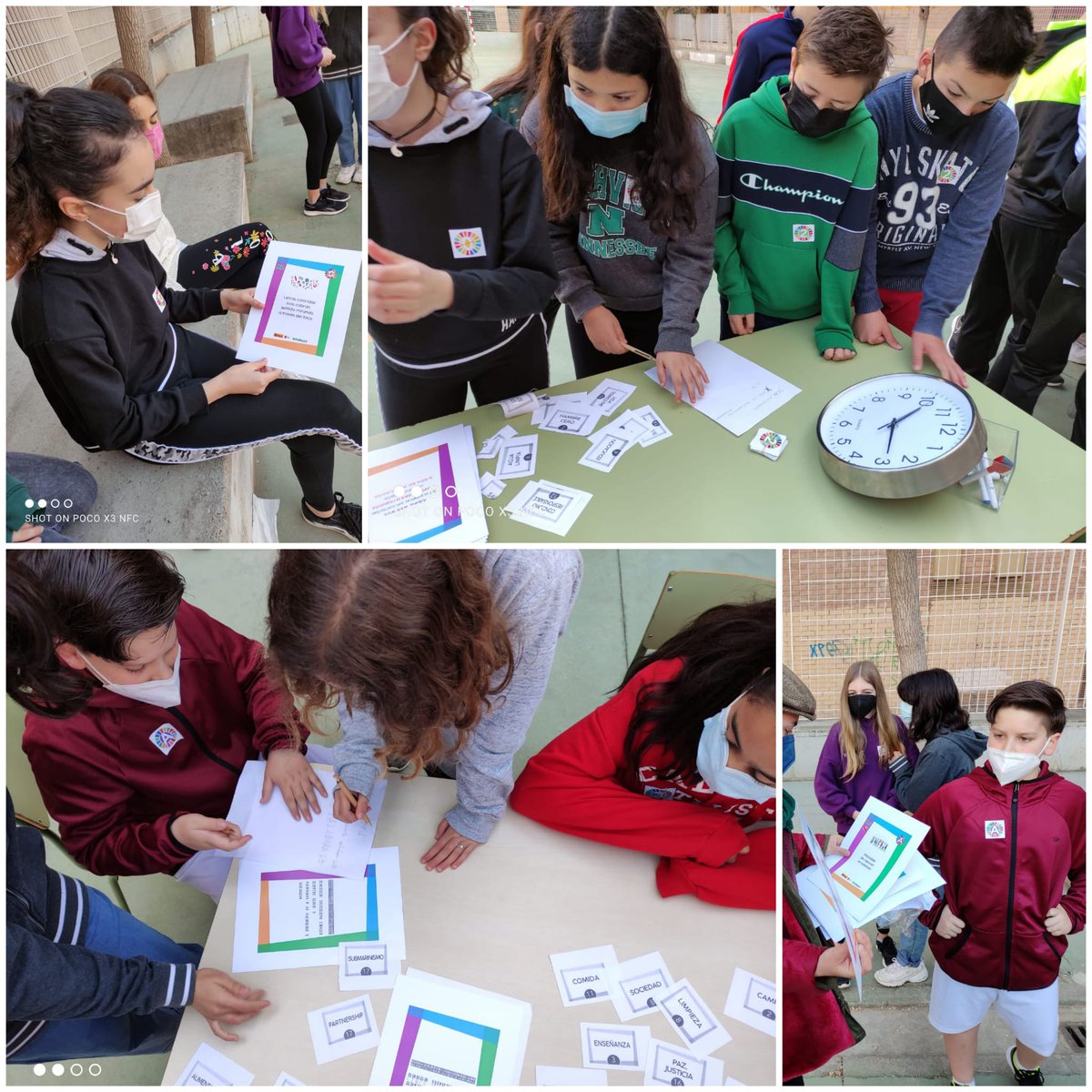 Sant_Isidre's tweet photo. También la empresa IRCO participó en nuestras jornadas con el taller "Nos comemos a Arcimboldo" El centro de FP Folgado realizó con los más mayores un "Scape room" para trabajar los ODS. @ircosl @cffolgado https://t.co/yf67JcuX0b