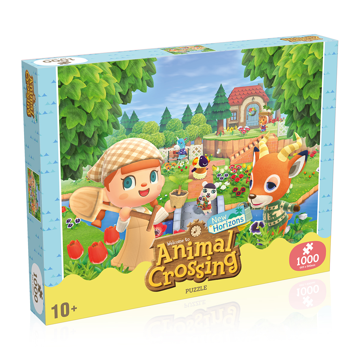 Immerse yourself in Island life as you piece together this charming woodland paradise featuring some classic #AnimalCrossing characters. 

Chill out with your friends and family, and assemble this high quality, 1000 piece #jigsaw #puzzle

Order yours now: winningmoves.co.uk