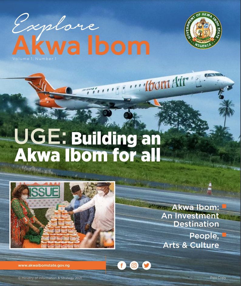 aksgovt's tweet photo. Explore Akwa Ibom!

👉🏿 Akwa Ibom: An Investment Destination
👉🏿 People, Arts and Culture

Click the link to see all. 

https://t.co/59138DlgpQ

#CompletionAgenda https://t.co/uzzR7qcMF9